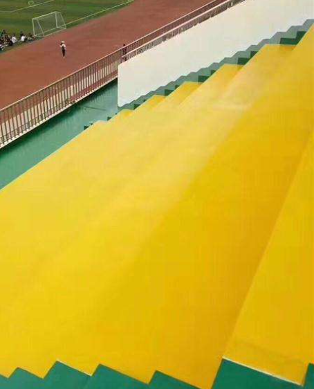 福安球场台阶翻新修补改造